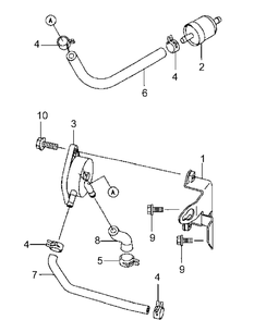 Fh680v-Bs29 Fuel System Diagram and Parts List for M54-KW 53BB5DBW750-23-HP Cub Cadet Lawn Tractor